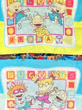 VINTAGE 1999 RUGRATS PILLOW CASE